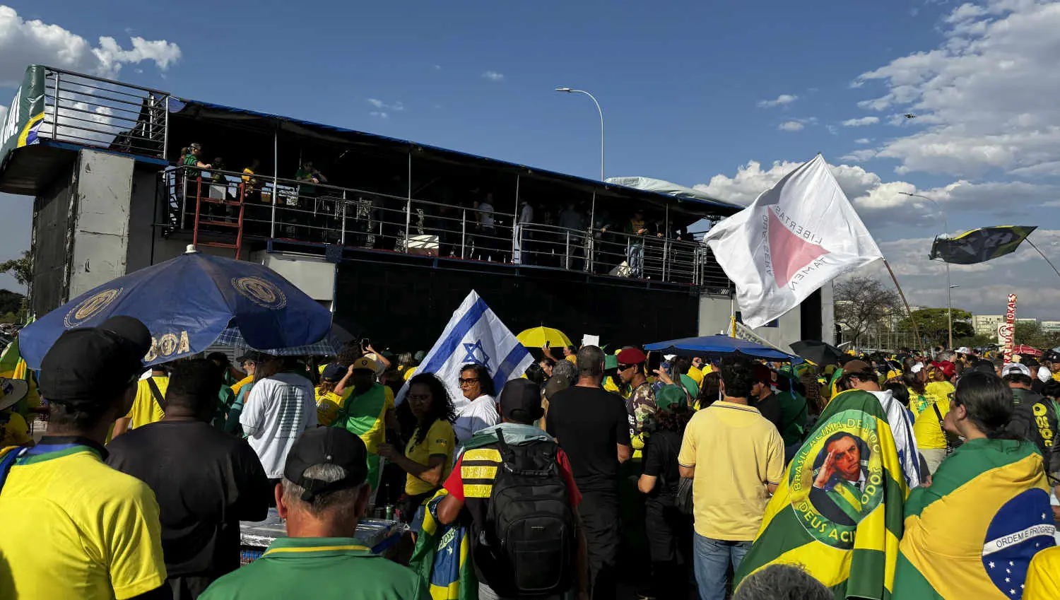 Caminhada pela anistia em Brasília