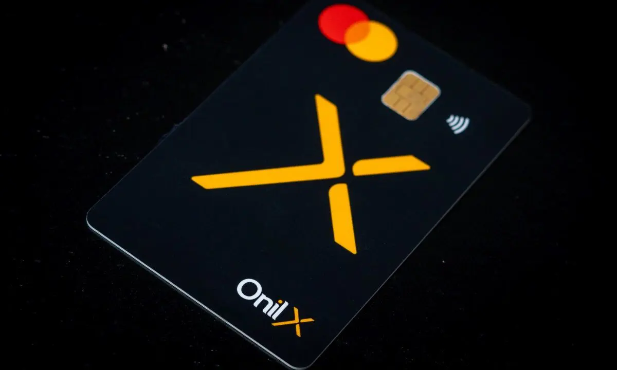 OnilX lança cartão de criptomoedas com tecnologia própria