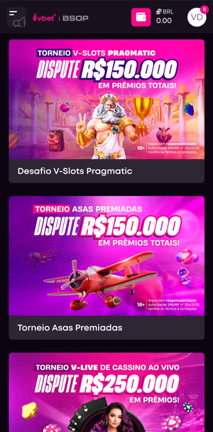 Página de promoções da VBET com opções de torneios de prêmios

