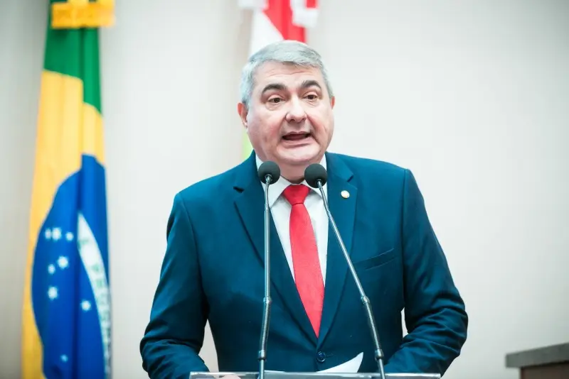 Antídio Lunelli (MDB) diz que ja foi sondado para ser vice de Jorginho Mello nas eleições de 2026.