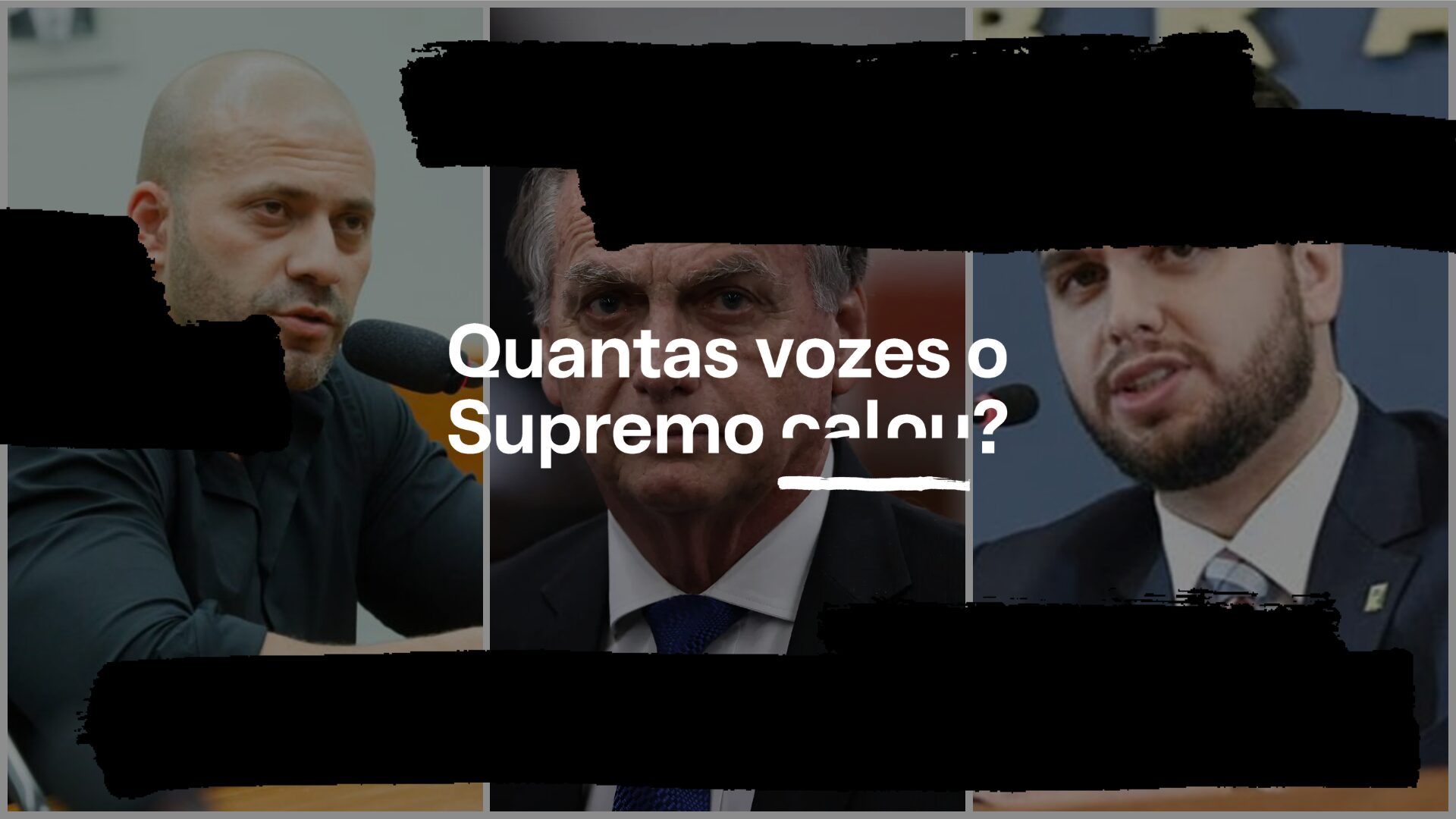 Daniel Silveira, Jair Bolsonaro e Filipe Martins são alvos de medidas análogas às de uma morte civil.