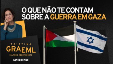 No programa Falando Abertamente deste domingo (12) Cristina Graeml analisa o acordo de paz mediado por Trump entre Israel e Gaza.
