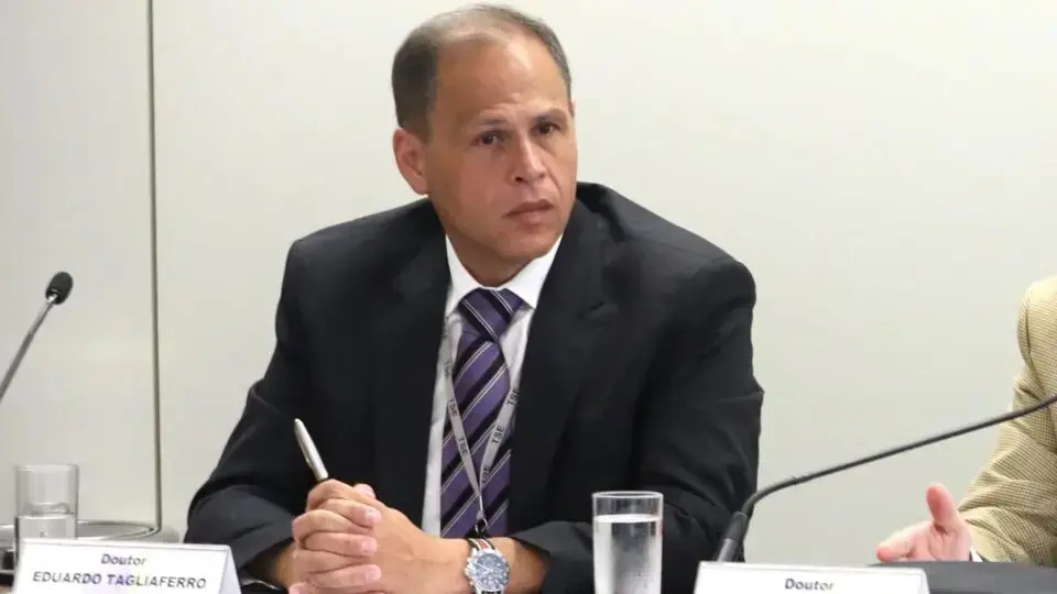 Ex-assessor do TSE, Eduardo Tagliaferro.