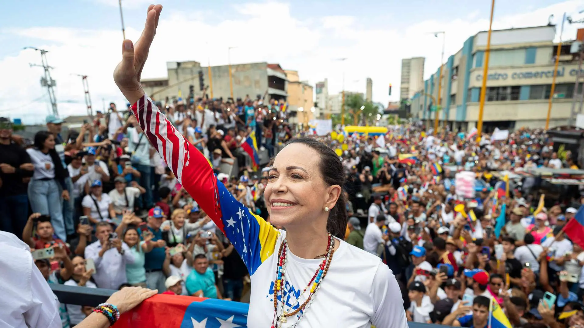 A líder da oposição na Venezuela, María Corina Machado, recebeu o Nobel da Paz em 2025