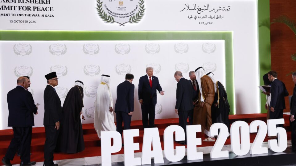 Infantino in Trump v Egiptu podpirata mirovni sporazum za Bližnji vzhod