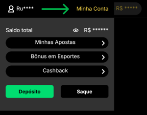 Passo 1 na verificação de identidade da KTO