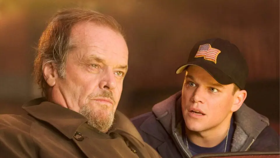 Jack Nicholson e Matt Damon são duas das estrelas do filme de Martin Scorsese