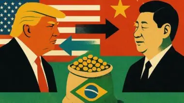 Com tarifa de 20% sobre soja americana, importadores chineses não compram mais commodity dos EUA desde maio, enquanto Brasil bate recordes de exportação para China