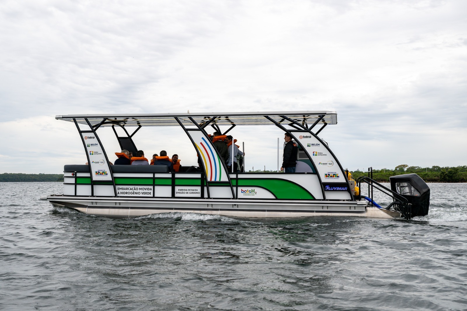 Proposta é que o barco movido a hidrogênio verde seja utilizado nas atividades de coleta de resíduos sólidos urbanos nas ilhas pertencentes a Belém (PA).
