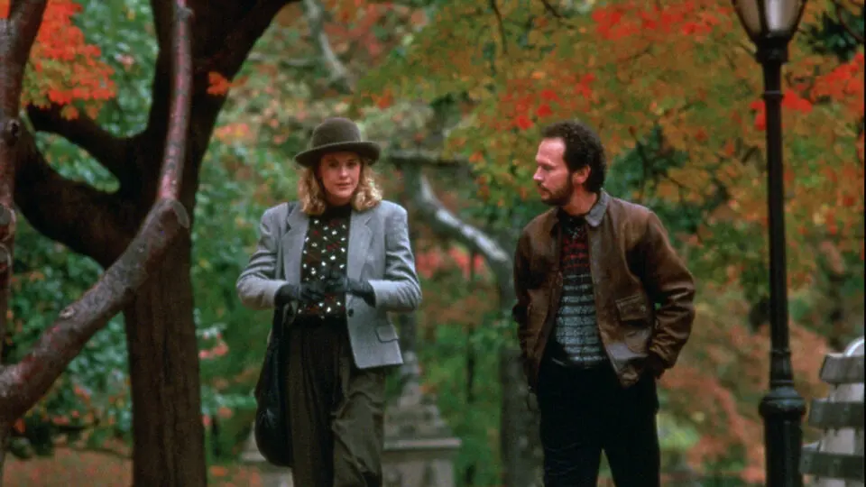 Meg Ryan e Billy Crystal tiveram liberdade para colaborar no roteiro de "Harry e Sally"