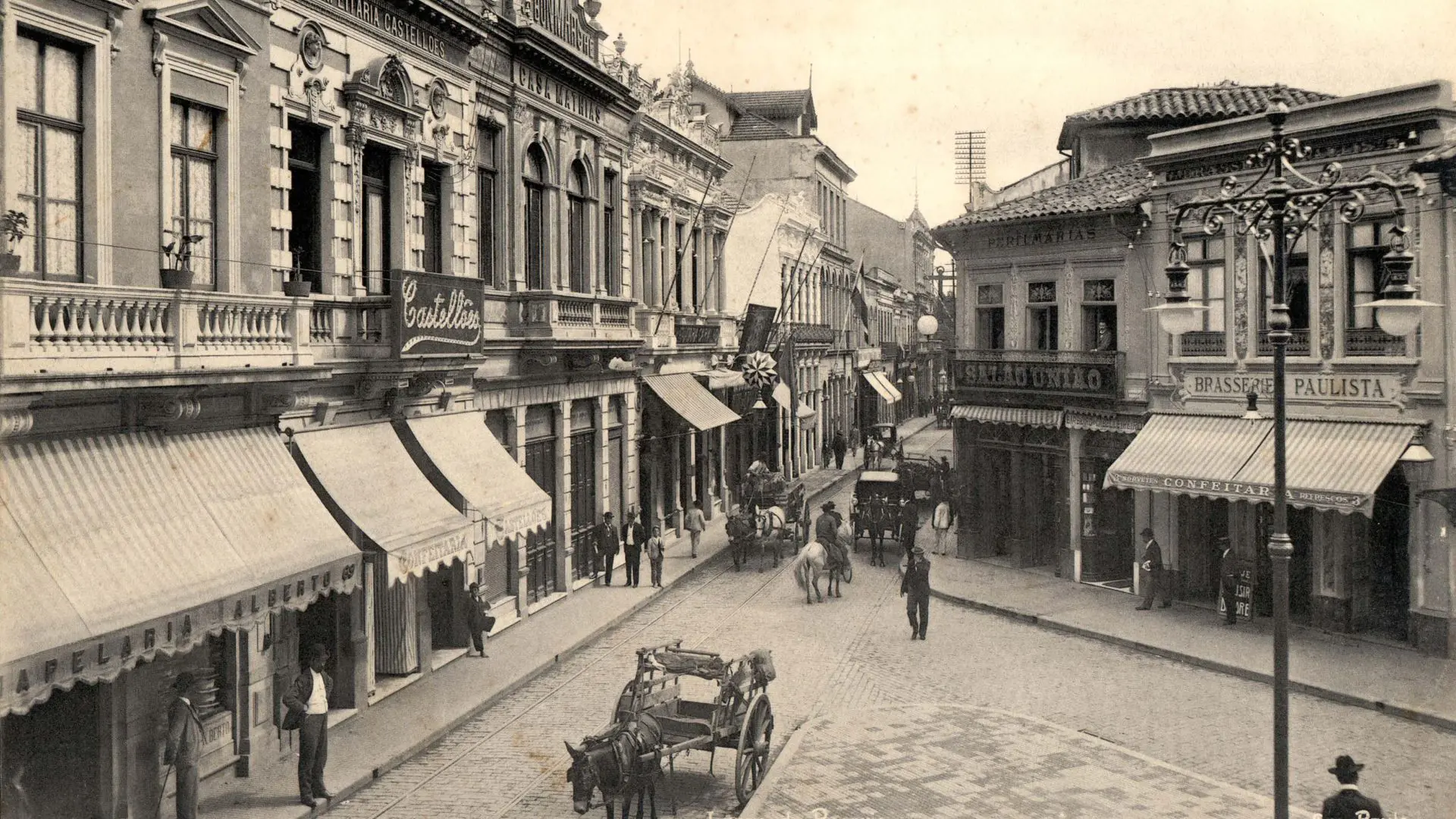 Largo do Rosário, São Paulo, no século XIX: nascimento do sistema público de Registro de Imóveis, base da segurança jurídica nas transações imobiliárias até hoje.