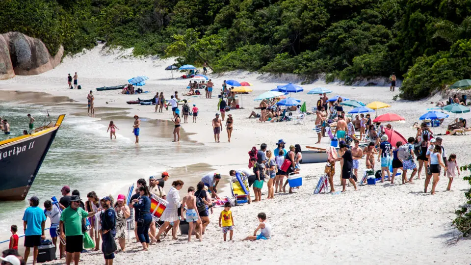A limitação da visitação pública na Ilha do Campeche é de 770 turistas por dia, podendo chegar a 800 pessoas entre os meses de dezembro e abril.