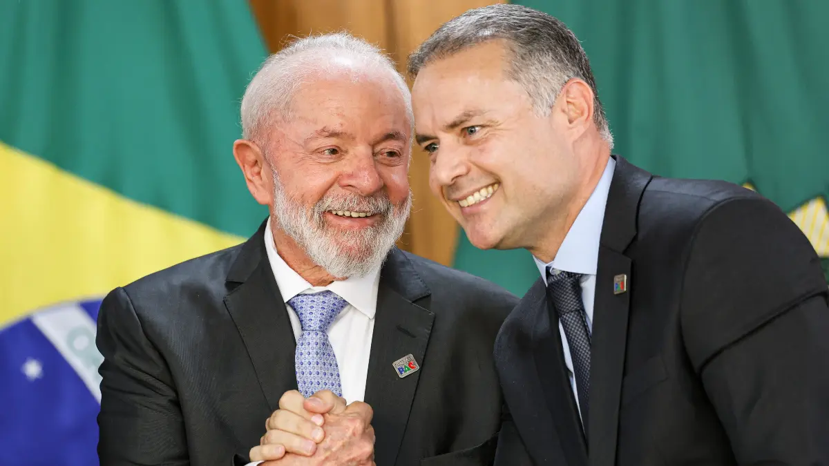 Lula e Renan Filho