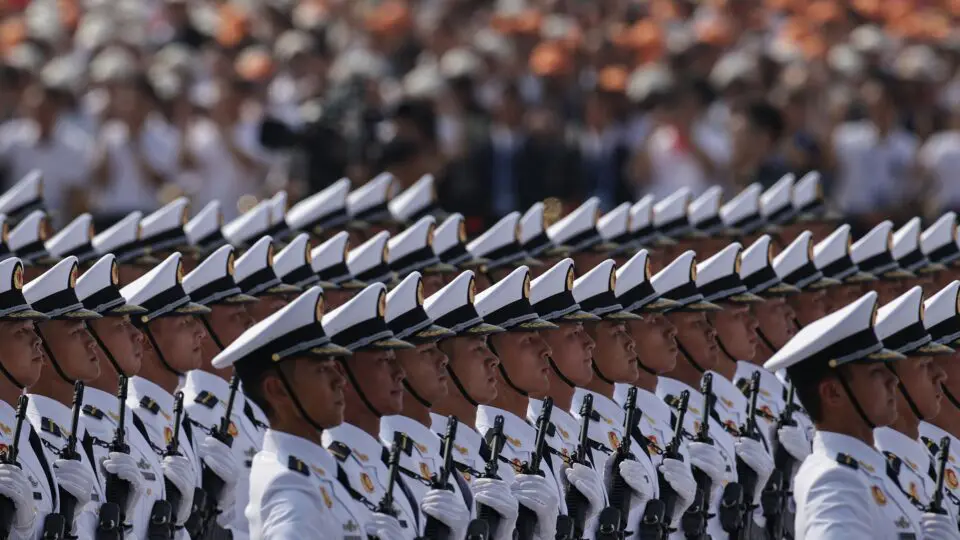 china desfile militar impérios imperialismo