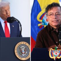 Trump e Gustavo Petro