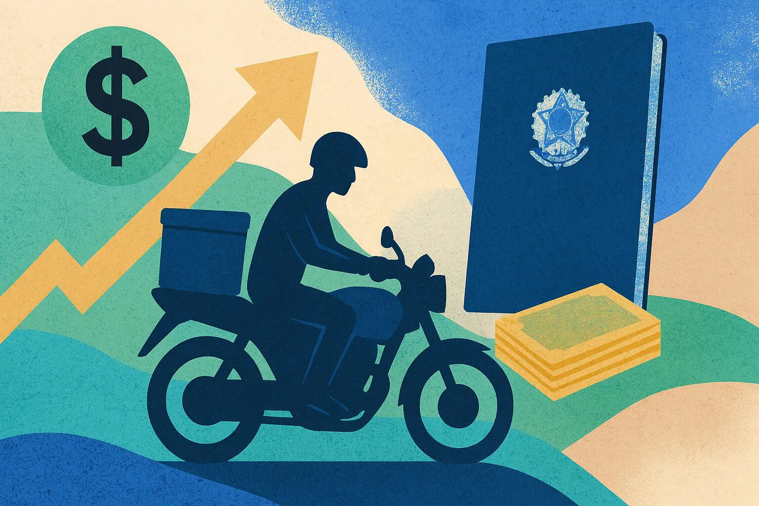 Aplicativos e pejotização podem explicar aumento maior na renda de autônomos