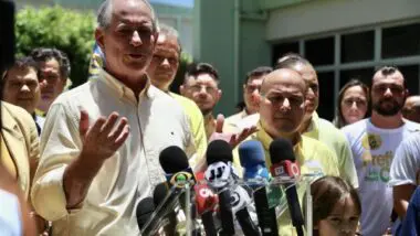 Ciro Gomes, recém-filiado ao PSDB.