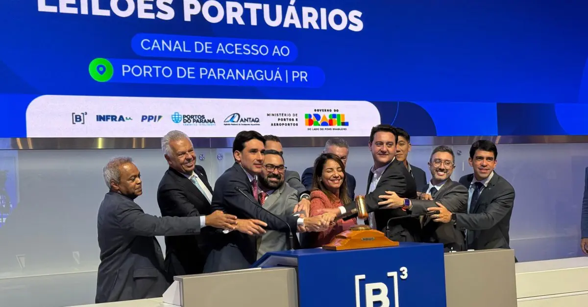 Leilão Canal Acesso Porto de Paranaguá