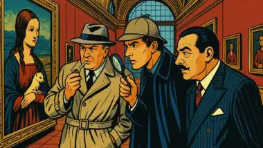 assalto louvre sherlock holmes hercule poirot inspetor maigret