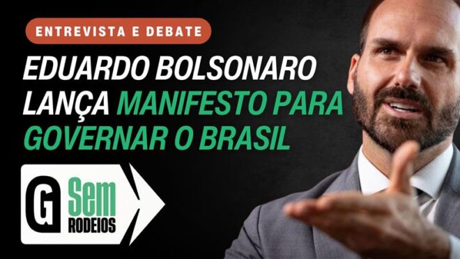 Plano para unir a direita: Eduardo Bolsonaro lança manifesto