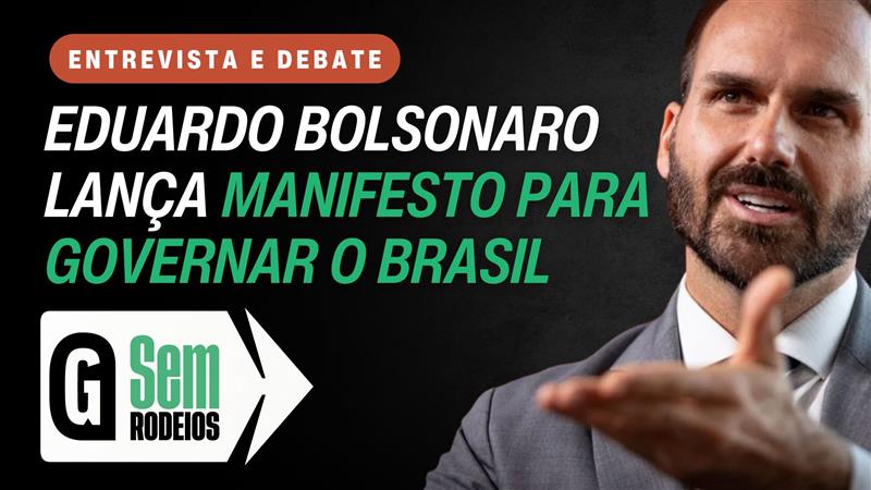 Plano para unir a direita: Eduardo Bolsonaro lança manifesto