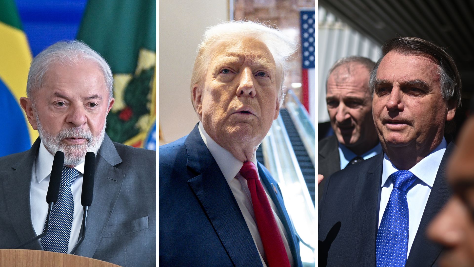 Bolsonaro e Magnitsky foram temas na reunião entre Lula e Trump