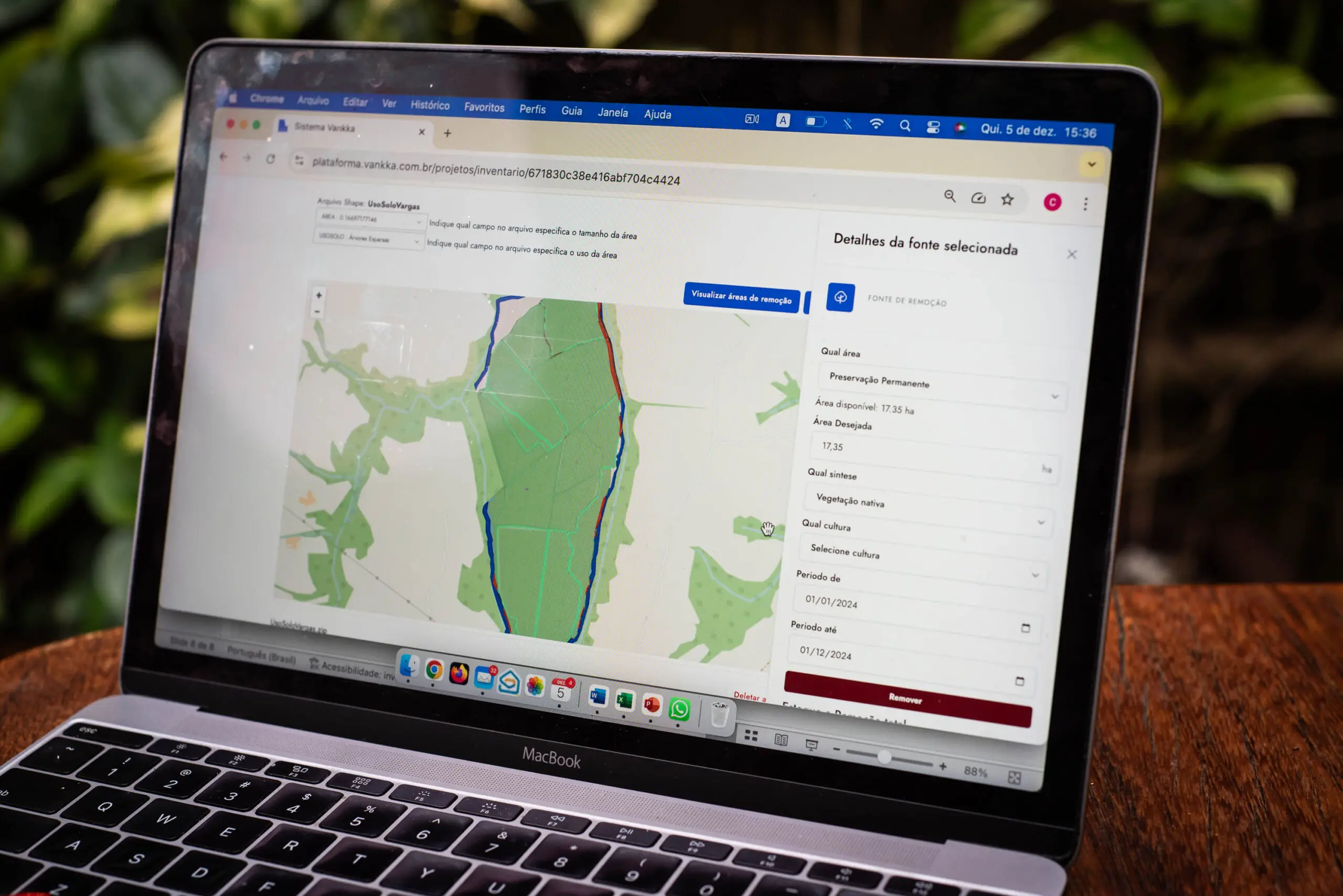 A Prova na Tela: É assim que a tecnologia VANKKA CARBON SCORE mede o potencial real do agro brasileiro. Este mapa detalhado de uso do solo permite calcular com precisão o estoque e a remoção anual de carbono. Entenda na matéria como a ciência nos leva à liderança climática.