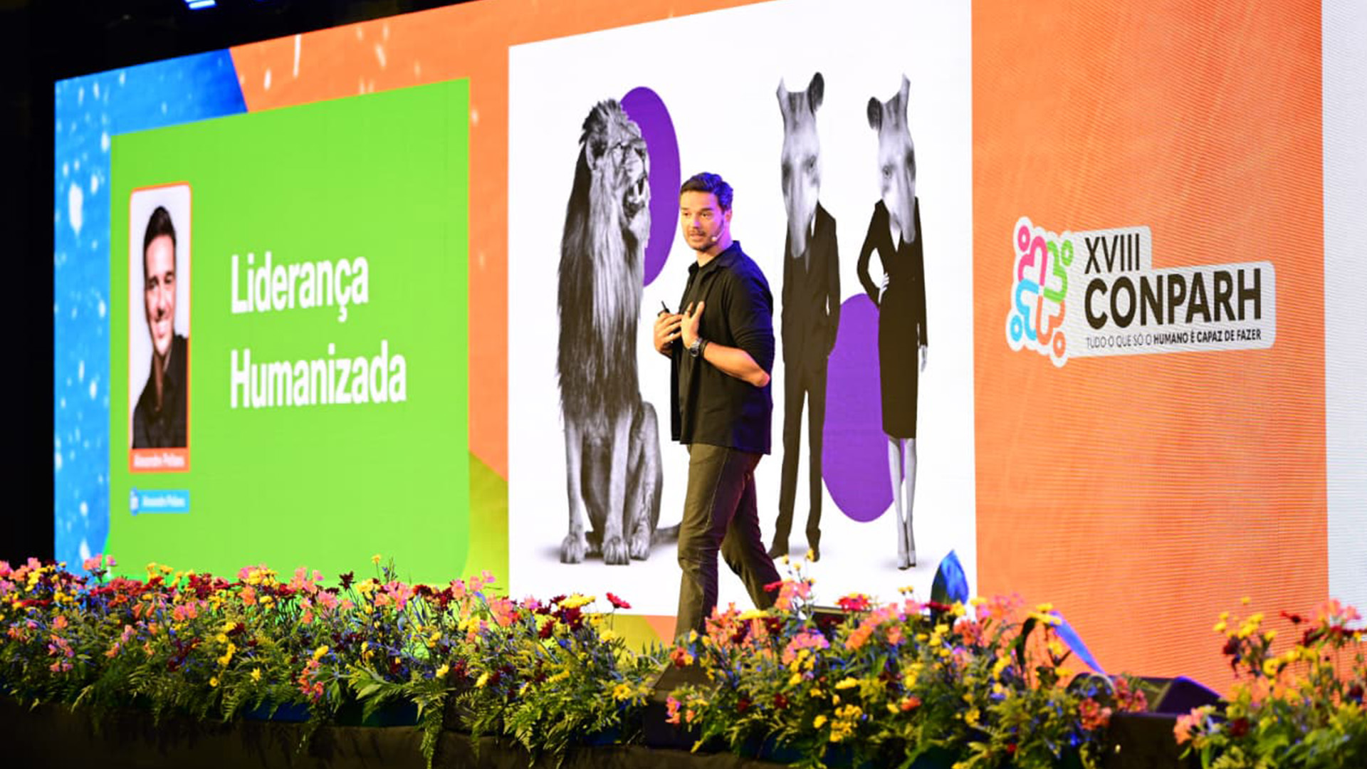 O pesquisador Alexandre Pellaes falou sobre a importância da liderança humanizada.