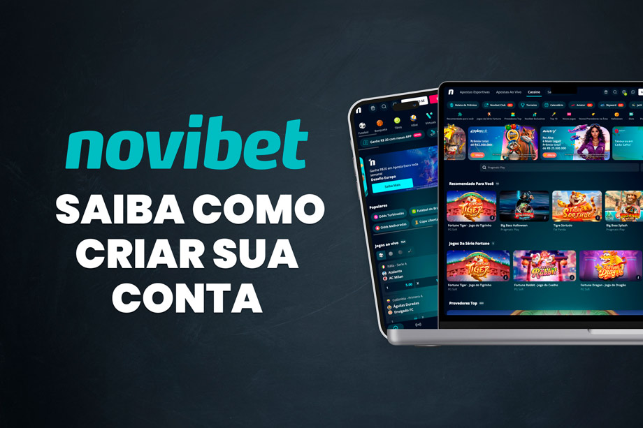 Guia definitivo para fazer o cadastro rápido na Novibet