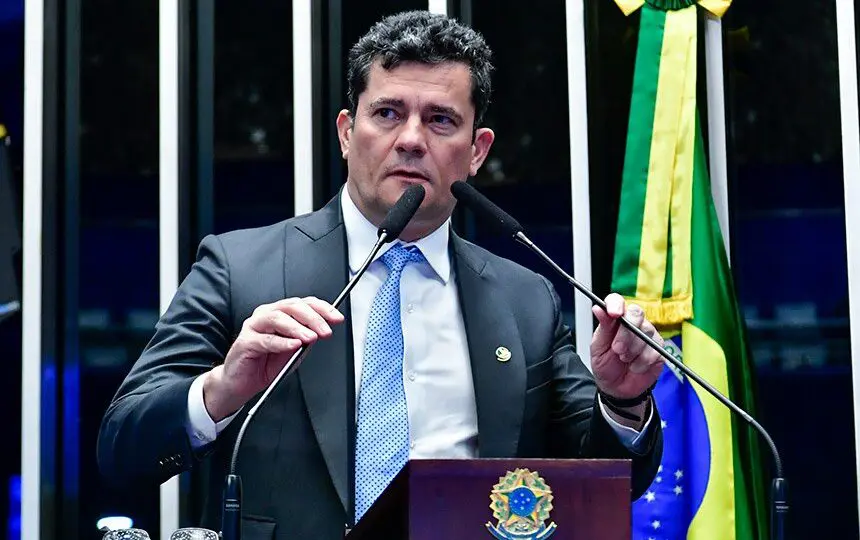 Senador Sérgio Moro (União-PR) é autor do PL, agora sancionado, que prevê novos crimes no combate a organizações criminosas.