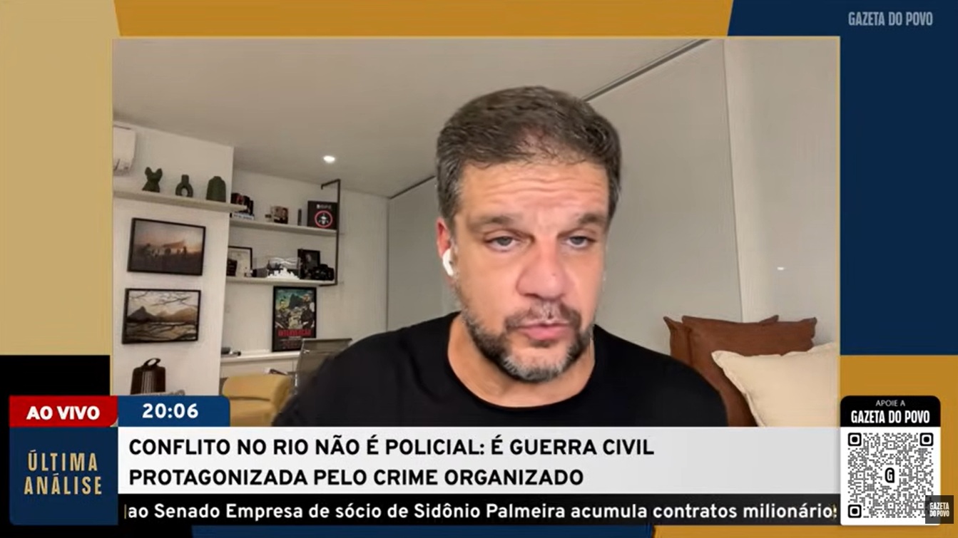 “O nome disso é terrorismo”, diz ex-BOPE sobre facções cariocas