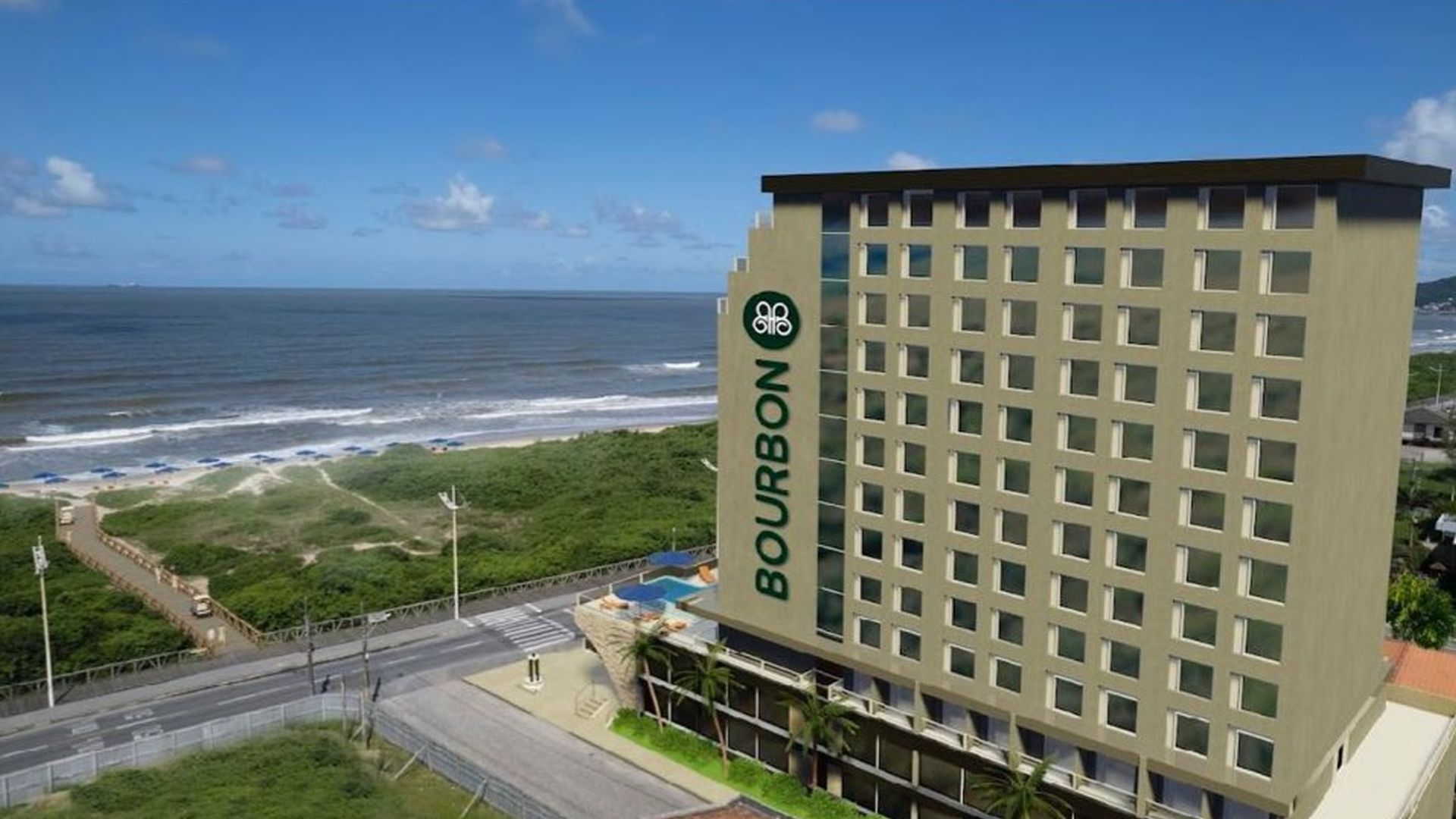 Bourbon em construção em Navegantes, Santa Catarina (imagem meramente ilustrativa &#8211; Bourbon Hospitalidade)