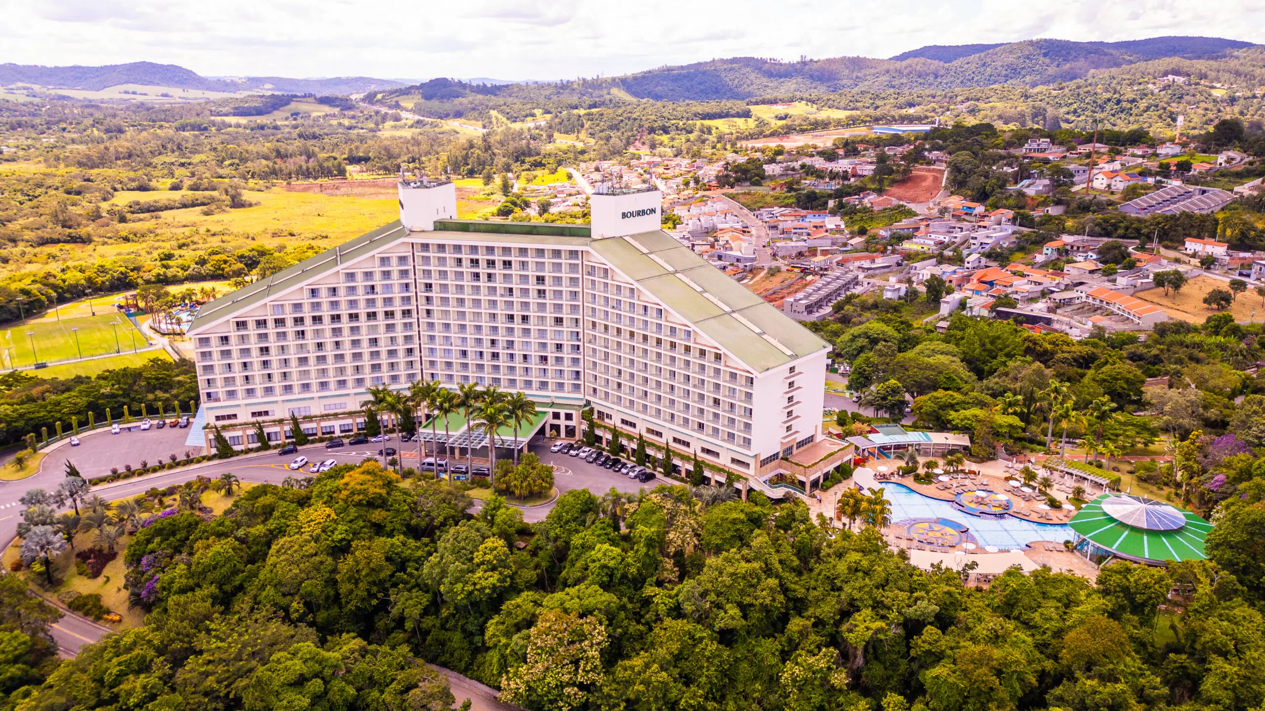 O Bourbon Resort Atibaia está a apenas uma hora da cidade de São Paulo