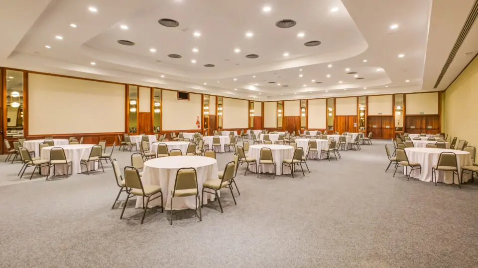 Um dos 19 versáteis espaços de eventos do Bourbon Cataratas do Iguaçu