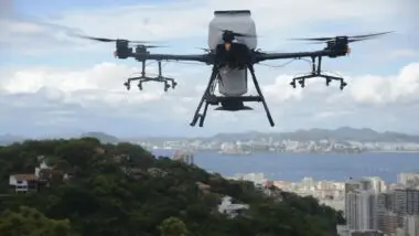 Drone do governo do estado do Rio de Janeiro.