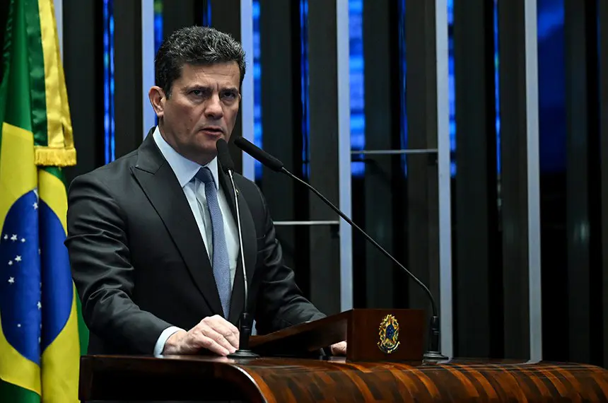 Senador Sergio Moro (União-PR) avalia que texto antifacção de Lula pode ser 'cavalo de Troia".