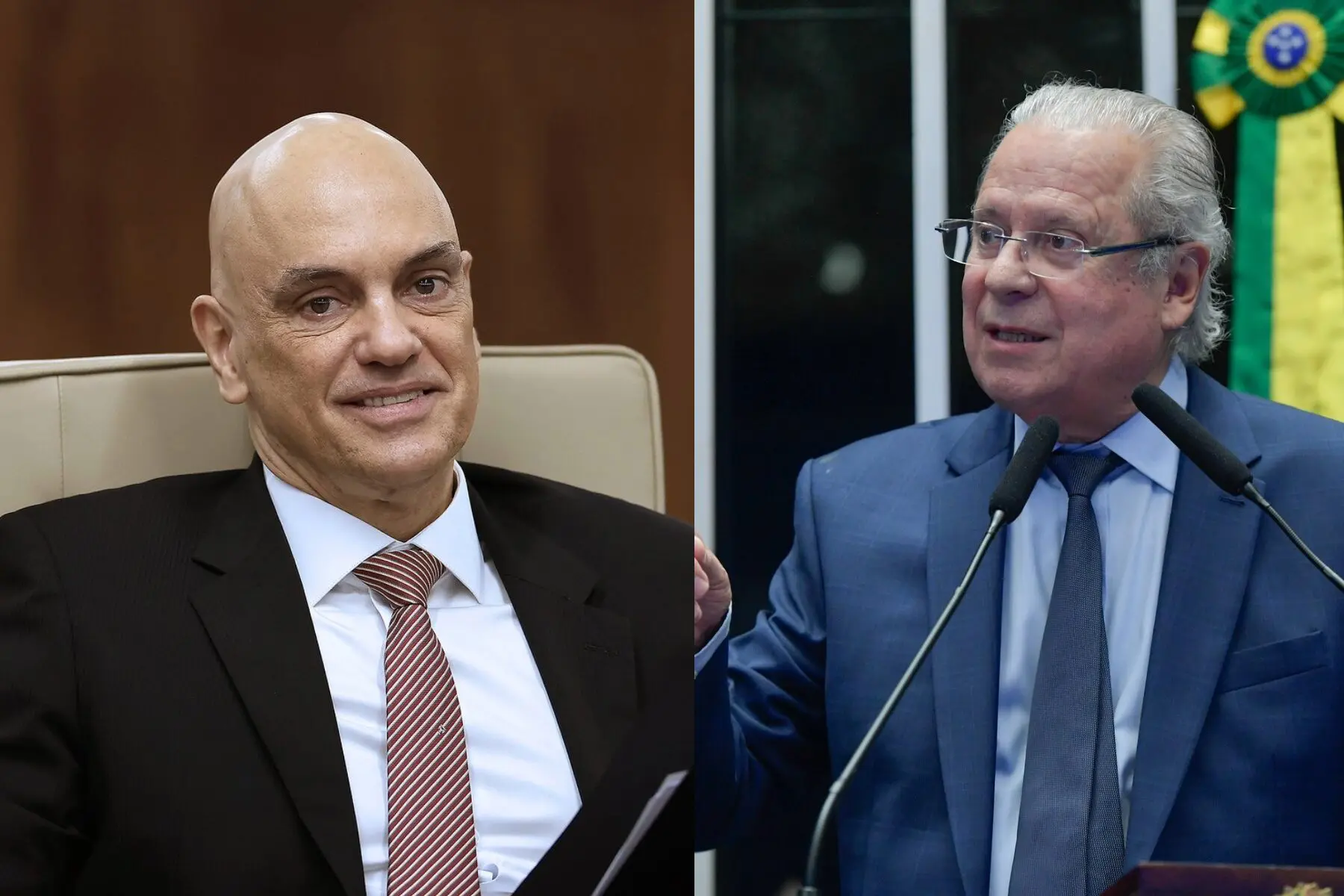 Alexandre de Moraes e José Dirceu serão homenageados com medalha
