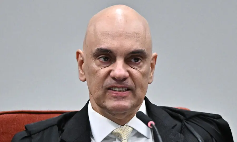 Palavras fortes: Alexandre de Moraes, durante julgamento na Primeira Turma do STF. Em recurso, defesa de Tagliaferro chama Moraes e "algoz e torturador", e diz que sua decisão causa "ojeriza".