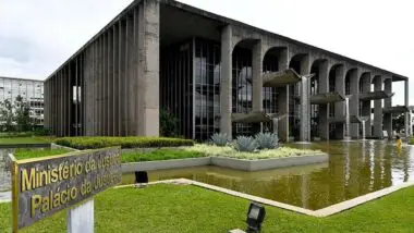 Cisão: Palácio da Justiça, sede do Ministério da Justiça e Segurança Pública, em Brasília. Nomes da executiva nacional do PT defendem a divisão do ministério em dois, como era no governo Temer.