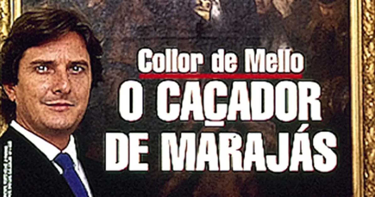 Detalhe da capa de Veja que popularizou Fernando Collor