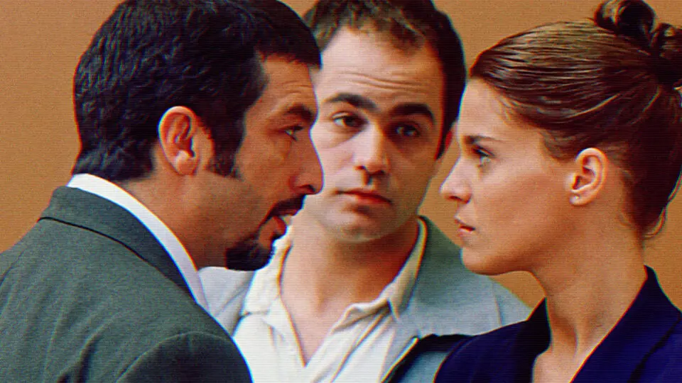 Marcos, Juan e Valeria: o trio que solta faísca no filme de estreia de Fabián Bielinsky, "Nove Rainhas"