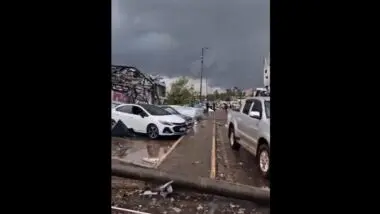 Tornado causa destruição e mortes no interior do Paraná
