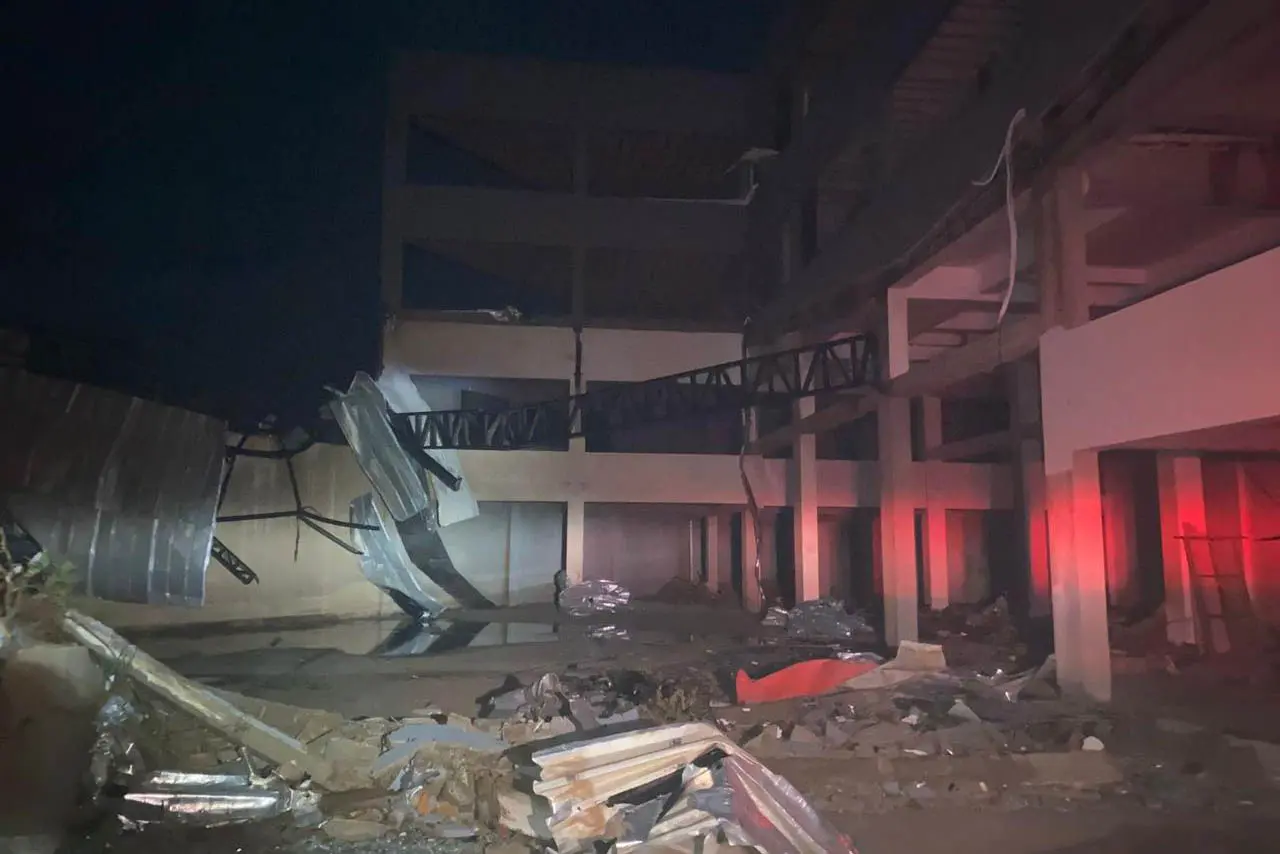 Tornado em Rio Bonito do Iguaçu, no Paraná