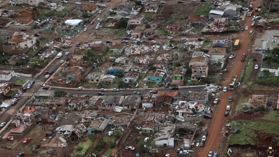 Tornado no Paraná