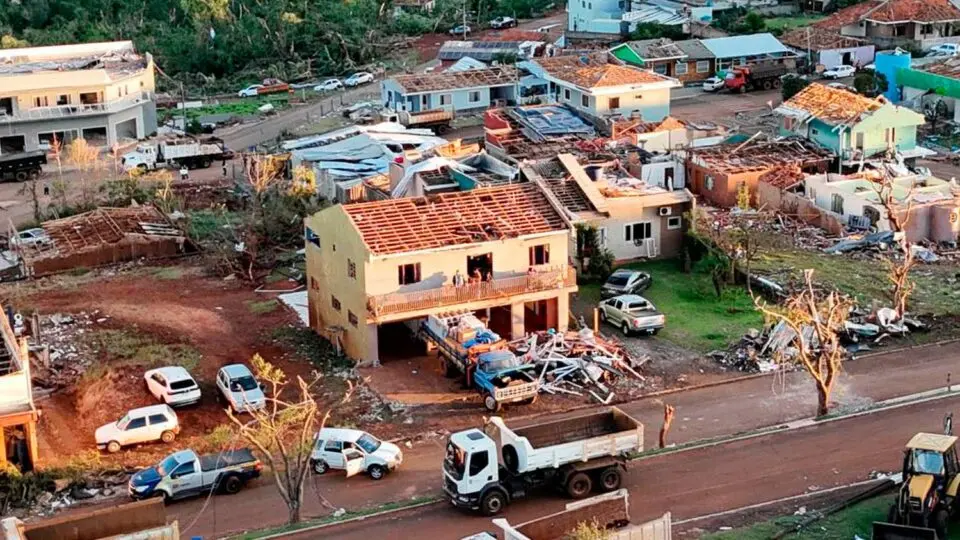 Rio Bonito do Iguaçu, no Paraná, pode ter isenção de impostos, flexibilização fiscal entre outros auxílios após desastre climático
