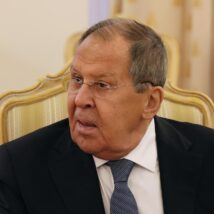O ministro das Relações Exteriores da Rússia, Sergei Lavrov Imagem referente a matéria