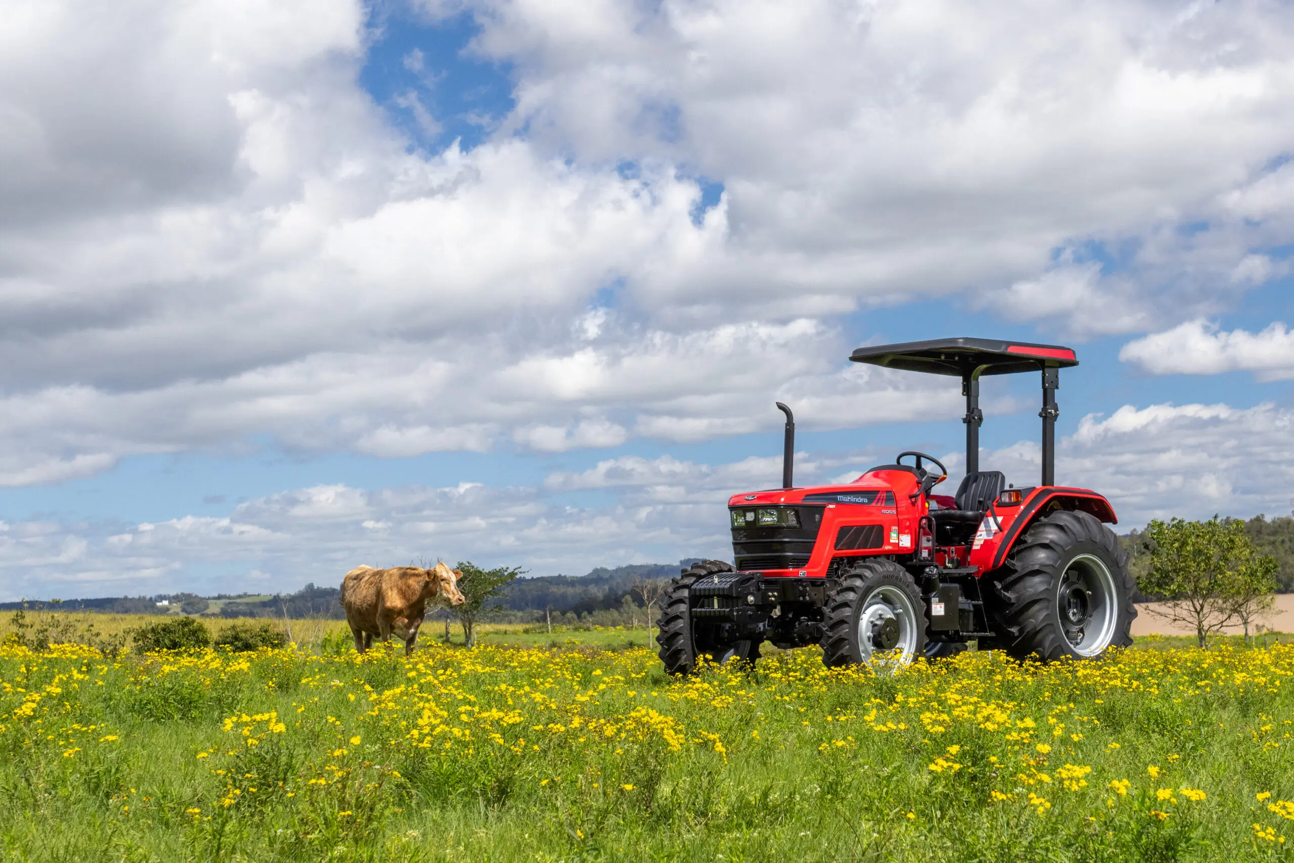 Nova fábrica da Mahindra em Dois Irmãos triplicará a produção de tratores no país e criará 300 empregos diretos e indiretos.