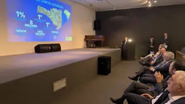Enquanto Lula briga com Milei, governador de Santa Catarina faz negócios e exportações crescem 25%.