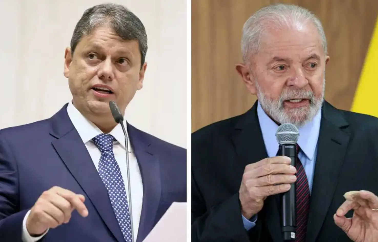 Pesquisa Neokemp aponta diferença de 12,7% das intenções de voto entre Tarcísio de Freitas (Republicanos) e Lula (PT) em Santa Catarina, para 2026.