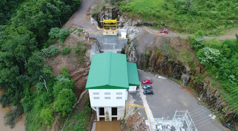 CGH Aparecida 3 MW em Santa Catarina - Inventário Hidroenergético da ENERCONS